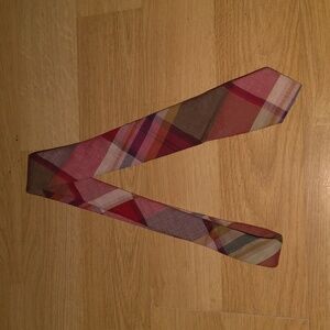 1901 Plaid Summer Men's Preppy Necktie 58" X 2.5" Beach Wedding Cotton
